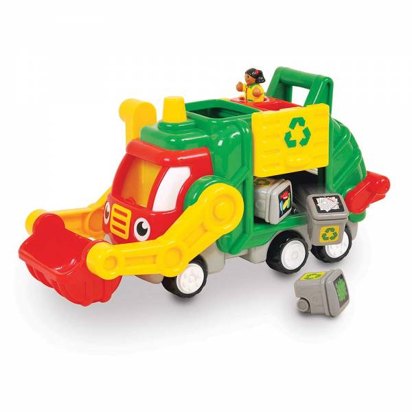 Camion poubelle Wowtoys